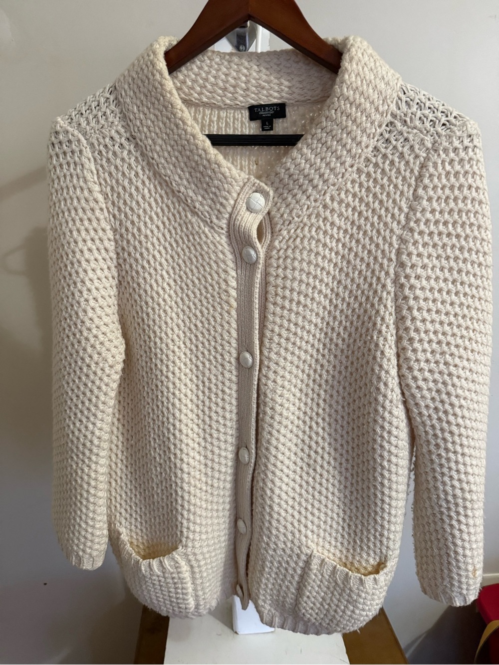 Talbots Wool Blend Cardigan